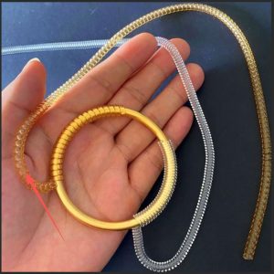 Bracelet protective cover-golden yellow-1 piece
