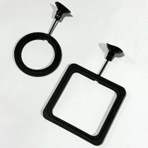 Fish tank feeding ring-round-blue-1 piece